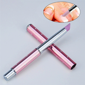 Bâtonnet de polissage en céramique à double tête pour cuticules et peaux mortes, outil de manucure professionnel pour salon - Product Image 1