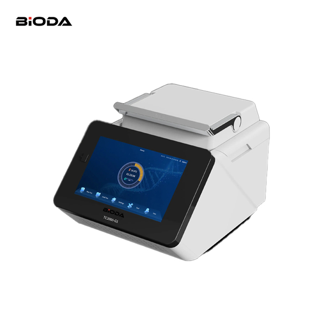 Touchscreen Wi-Fi Programmable Dual-Block 96-Well Fast Gradient PCR Thermal Cycler Machine OEM