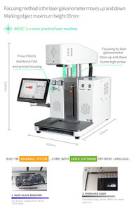 Macchina Laser Jiutu per Rimozione <span class=keywords><strong>Vetro</strong></span> Posteriore e Marcatura Laser per iPhone 8 8P X XSmax 11 11Promax Sostituzione <span class=keywords><strong>Vetro</strong></span> - Product Image 5