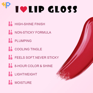 Nouveau Tube de Couleur à Lèvres Minérale Double Embout Hydratant, Gel Mat ou Brillant, Maquillage des Lèvres, Vente en Gros OEM - Product Image 2