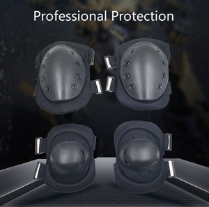 Đệm Đầu Gối & Khuỷu Tay Có Thể Điều Chỉnh 4 Miếng Bảo Vệ Khuỷu Tay Đầu Gối Thể Thao Bộ Bảo Vệ Chiến Thuật Cho Người Lớn - Product Image 2
