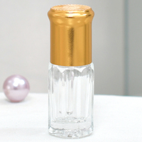 Flacon d'échantillon de parfum 3ml 6ml 12ml, flacon testeur pour huiles parfumées et huiles essentielles avec bille en verre ou en acier