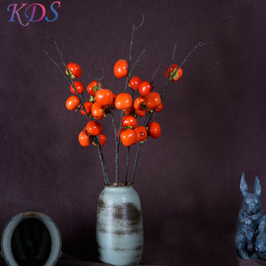 Planta Artificial, naranja, Árbol frutal, flor de imitación y plantas, manzana roja, decoración de Granada para el hogar, árbol de Navidad - Product Image 6