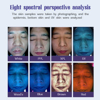 Nuevo Analizador de Piel Facial Inteligente 3D, Espejo Mágico, Analizador de Piel, Equipo de Belleza, Máquina de Análisis para el Cuidado de la Piel