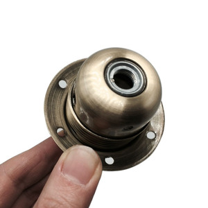 Bán buôn đầy màu sắc CE cổ điển E27 kim loại giữ đèn bóng đèn ánh sáng ổ cắm - Product Image 1