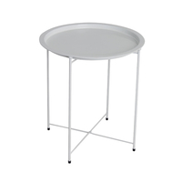 Table basse pliante en métal au design moderne pour salon, meubles de maison en provenance de Chine KC-T0508