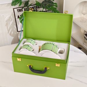 Exquisito Juego de Té de Porcelana China Ecológica de Lujo con Cafetera Europea en Existencia - Product Image 3