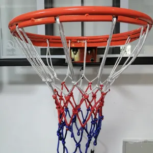 Fabrika kaynağı katı çelik tozu kaplı 18 inç basketbol jant duvara montaj taşınabilir basketbol jant