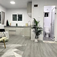 Maison préfabriquée en conteneur extensible, vente en gros en Chine, maison en conteneur pliable de 40 pieds, mini-maisons préfabriquées, maison modulaire