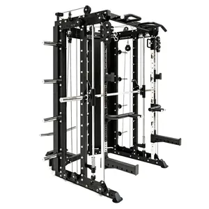 Commercial Fitness Gym Equipment Power Half Squat Rack Black Customized Steel Logo Packing Color Material Muscle Power Cage