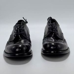 Retro Design Genuine Leather Goodyear Welt Lace-up Men's <b>Shoes</b> Genuine Leather Soles British Style Business <b>Height</b> <b>Increasing</b> - Product Image 3