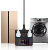 ATORCH JL24 AC-220V Ampèremètre Voltmètre Wattmètre Testeur de Temporisation Détecteur Multifonctionnel Moniteur d'Énergie