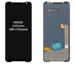 Pantalla de montaje Lcd para Asus ROG Phone 2 3 5 ZS600KL ZS660KL ZS661KS <span class=keywords><strong>ZS673KS</strong></span> MONTAJE DE digitalizador con pantalla táctil LCD - Product Image 2