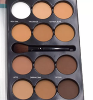 Palette de contouring la plus vendue, poudre pressée, palette de contouring pour le maquillage, végétalienne