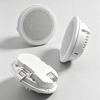 Haut-parleur de plafond encastré de 3 pouces, 6W, à tension constante, compatible OEM, pour sonorisation de bureau
