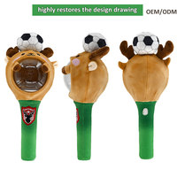 Couvercle de lampe personnalisé Kpop bâton lumineux Concert Idol Support bâton en peluche jouet électrique housse de protection décorer fourrure lanterne bâton