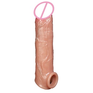 Manchon pénien en silicone à effet retardateur et gaine réaliste, <span class=keywords><strong>préservatif</strong></span> pour adulte, jouet sexuel, accessoire érotique - Product Image 1