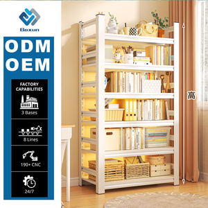 Étagère industrielle en acier BOXUN BX12-001 à 5 niveaux, sans boulons, moderne, pour garage/entrepôt, bibliothèque métallique, <span class=keywords><strong>rangement</strong></span> de supermarché - Product Image 1