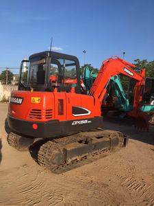 Used Doosan Daewoo DX55 <b>Small</b> Mini Excavator for Sale South Korea Crawler Type Core Gearbox Motor Engine <b>Pump</b> 5850KG 0.3 CBM - Product Image 5