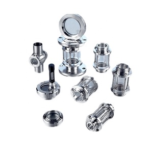 Aohoy diario venta al por mayor OEM fábrica 304 grado alimenticio flujo Tubular Acero inoxidable sanitario Tri Clover abrazadera mirilla fabricante - Product Image 5