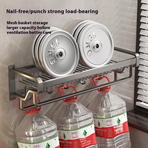 Súng màu xám khăn tắm Giá Đôi thanh treo phù hợp cho tường punch-miễn phí Hợp kim nhôm với nóng nhà vệ sinh Giá bao gồm - Product Image 4