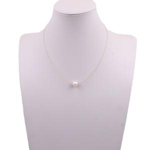 Collar de Perlas de Agua Dulce de Zhuji, Cadena para Clavícula, Perlas Impecables de 4-7 mm, Luz Intensa, Versión Básica de Lulu Tong en Vivo - Product Image 5