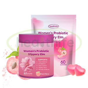 निजी लेबलिंग पूरक महिला महिला महिला प्रोबायोटिक गुम्मीज क्रैनबेरी प्रोबायोटिक मसूड़ों - Product Image 1