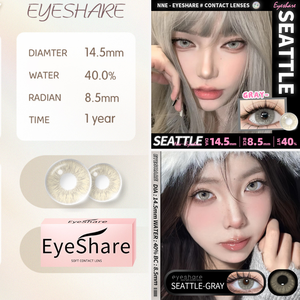 <span class=keywords><strong>Lentilles</strong></span> <span class=keywords><strong>de</strong></span> <span class=keywords><strong>contact</strong></span> colorées SEATTLE Radiant 14,5 mm 40 % d'eau jetables <span class=keywords><strong>annuelles</strong></span> CE ISO13485 pour des yeux magnifiques - Product Image 1