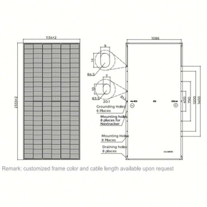 Module solaire JA SOLAR JAM72S30-560/LR 560W demi-cellule 210mm haute efficacité avec boîtier de jonction IP68 JAM72S30-560/LR JA Solar - Product Image 5