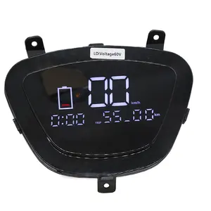 Electric Vehicle Liquid crysta Meter Battery Level SPEED Indicator SPEEDVIEW 60V72V TRICYCLE INSTRUMENT MTB BICYCLE SCOOTER PART