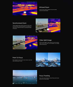 SIYI ZT30 4K 180X Hybrid Drone Plastic <b>Camera</b> 640x512 High-Resolution <b>Thermal</b> <b>Imaging</b> 1200-Meter for Compatible - Product Image 5