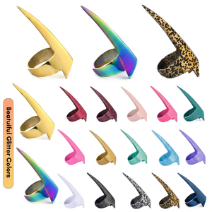 Outil professionnel de séparation des cheveux en acier inoxydable - Accessoire de coiffure durable, léger et écologique pour le sectionnement et la coupe - Product Image 1