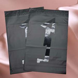 In Stock Biodegradable Thickened Black <b>Shipping</b> Bags With Clothing Small Custom Eco Friendly Compostable Poly Postage Bags - Product Image 4
