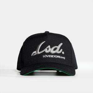 Gorras Estructuradas Personalizadas de 5 Paneles, Negras, con Logotipo Bordado en 3D, Gorras Snapback - Product Image 1