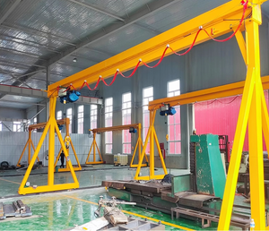 Télécommande monopoutre personnalisée 1t 3 t 5t grue portique portable réglable en hauteur pour atelier de levage - Product Image 4