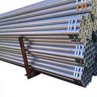 Tube en acier rond galvanisé à chaud (GI) Q195 Q235 OD26.9-76.1mm pour structure de support de serre agricole