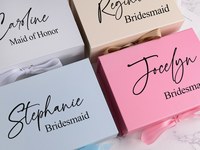 Dossiers pliables personnalisés en papier écologique, matériaux recyclés, cadeaux de mariage, fermeture magnétique de luxe