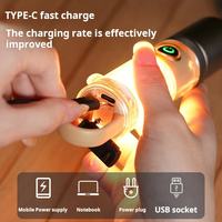 Fuente de luz dual multifuncional aleación de aluminio Abs ganchos recargables Zoom telescópico Led antorchas luces linterna táctica