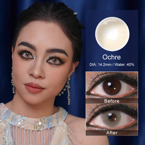 Livraison Gratuite Lentilles de Contact Colorées Freshgo 40% <span class=keywords><strong>d</strong></span>'<span class=keywords><strong>Eau</strong></span>, Souples et Confortables, Vente en Gros, Lentilles de Contact Naturelles Souples Colorées pour 1 An - Product Image 6