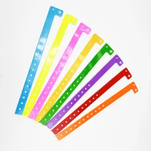 2024 GOJU Hotel Vinyl Bracelet Promotional Wristbands For Events