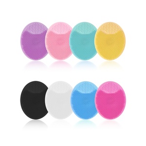 Silicone <b>Face</b> <b>Scrubbers</b> Exfoliator Brush-Facial Cleansing Brush Blackhead <b>Scrubber</b> Exfoliating Brush-Facial Cleansing Pads - Product Image 1