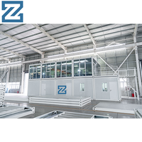 Maison modulaire conteneurisée de 20 pieds, écologique, installation rapide, préfabriquée pour camping, ferme, réfugiés, bureau, bâtiment, chambre
