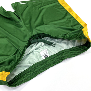 Custom Soccer Jersey and Shorts Sublimation Design Embroidery Logo <b>Green</b> Yellow Team Football Uniform - Product Image 6