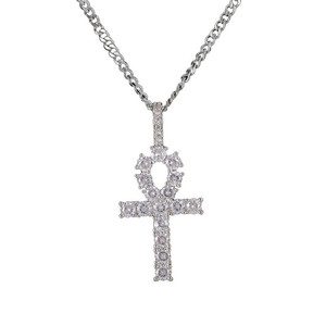Trendz Venta caliente Micro Zircon de oro cruz de plata pendientes de los niños, para niños - Product Image 1