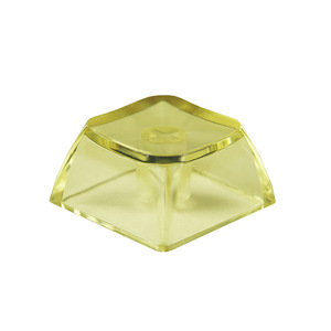 คีย์แคปสำหรับพีซี ความสูง 9.3 มม. แบบโปร่งแสง รูปทรงกลม หลายสี แบบก้านไขว้ สำหรับคีย์บอร์ดแบบกลไก DIY เปลี่ยนแทนได้ - Product Image 6