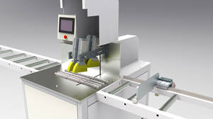 Versión clásica, gran oferta, sierra de corte de perfiles de aluminio, corte de riel controlado por PLC, puede hacer varios tamaños, núcleo de Motor de corte único - Product Image 2