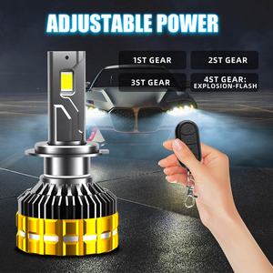 Repuestos para Automóviles QZ63, Bombillas LED para Faros Delanteros de Automóviles y Camiones, 9005 9012 H1 H4 H7 H11 150W, Lámpara Antiniebla para Automóvil - Product Image 5