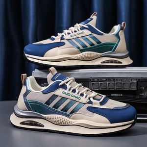 ضوء ايت الرجال رياضية مريحة شقة الوحيد الرياضة تنفس شبكة احذية الجري - Product Image 6