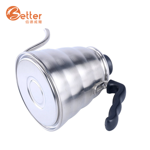 1.0L/1.2L In Acciaio Inox Versare Sopra A Collo di Cigno Bollitore <span class=keywords><strong>Caffè</strong></span> e Tè Bollitore - Product Image 2