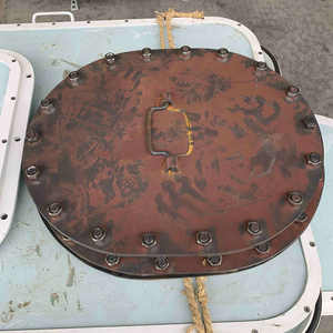 Couverture de trappe d'accès ovale en acier marin à ouverture rapide, type B - Product Image 5